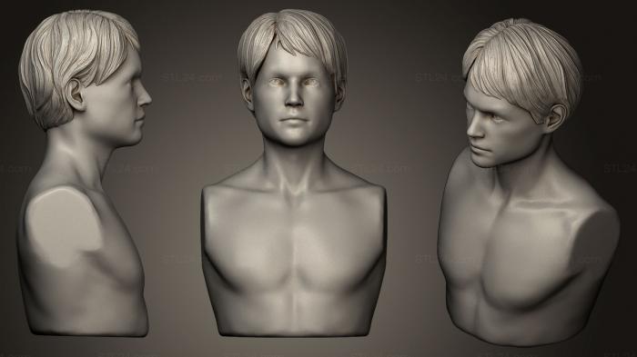 Анатомия скелеты и черепа (Волосы 15, ANTM_0121) 3D модель для ЧПУ станка